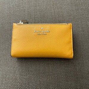 Kate Spade Yellow Wallet Compact Design